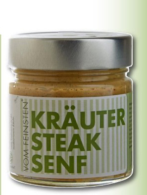 Senf Kräuter Steak