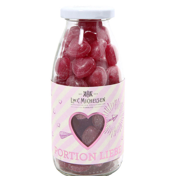 Portion Liebe - Zuckerfreie Herz-Bonbons